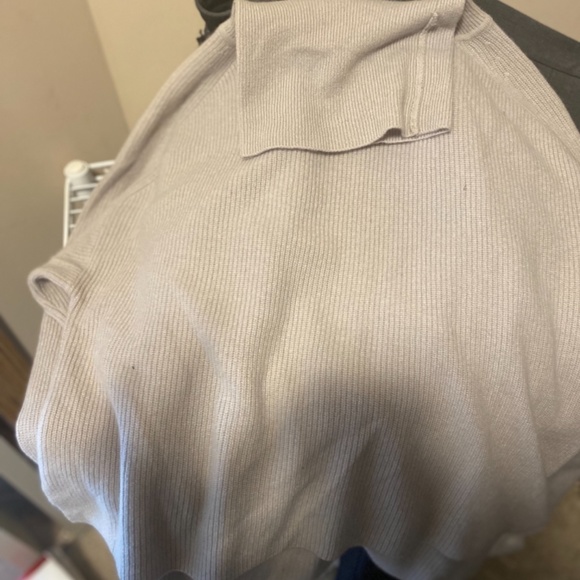 MM LaFleur Cashmere Arbus sweater in light griege XL - Picture 3 of 3